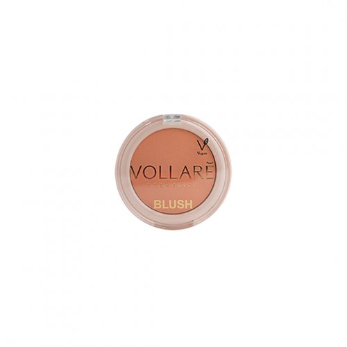 Blush pentru fata, Vollare Cosmetics, 02 Matt Peach, 5gr