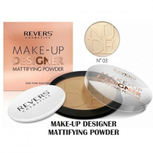 Pudra matifianta, Make-up Designer, Nuanta 03, Revers, 9gr